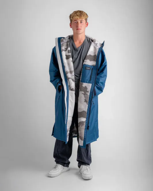 Hovedbilde Dryrobe Advance Long Sleeve - Deep Sea Blue Camo ...