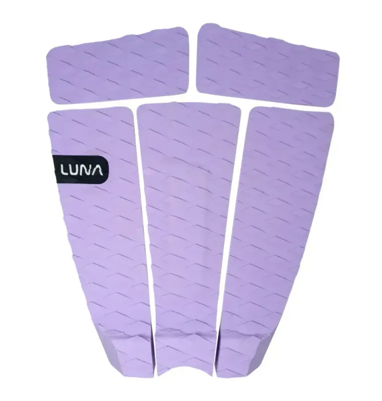 Xplor 5 Piece Eco Surfboard TractionPad Purple