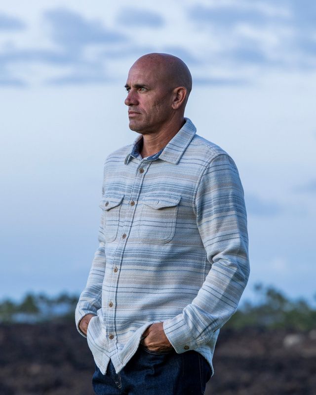 OK Blanket Shirt - Seabreeze Mojave Stripe