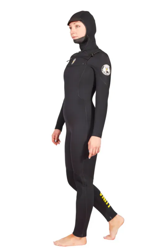 Vinter surf Dame komplett våtdrakt pakke med Yamamoto Neopren