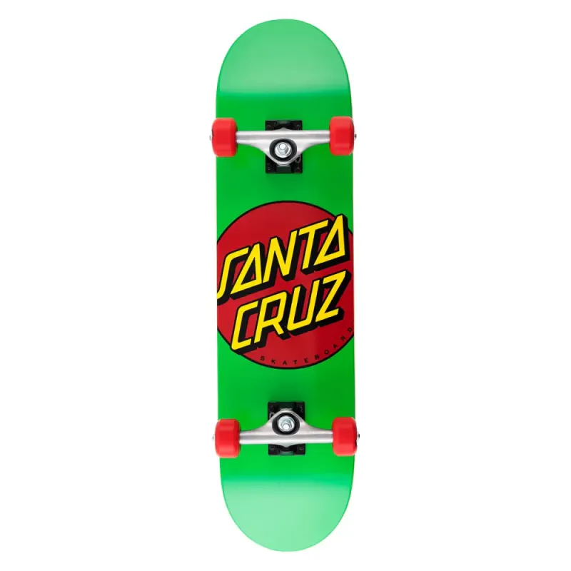 Santa Cruz Classic Dot, Green 7.8 Komplett Skateboard