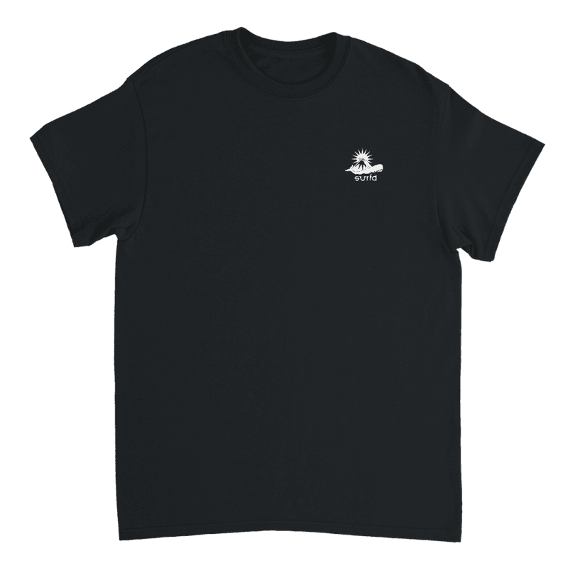 Everythings better with Surfd black tee 