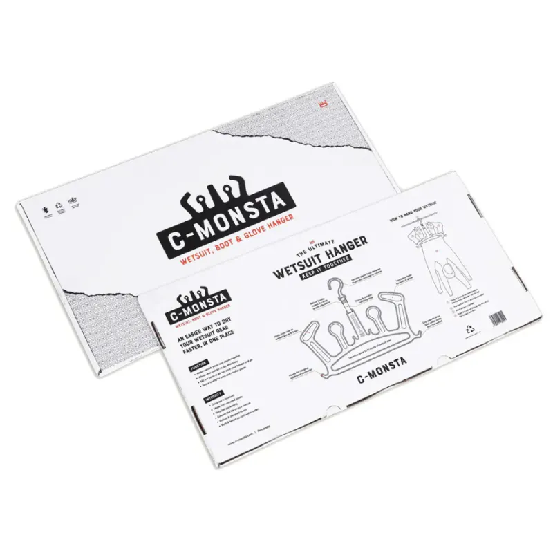 C-monsta Wetsuit Hanger Grey Version 2