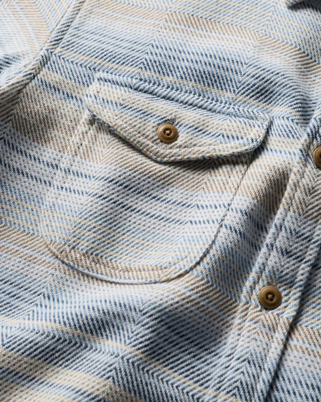 OK Blanket Shirt - Seabreeze Mojave Stripe